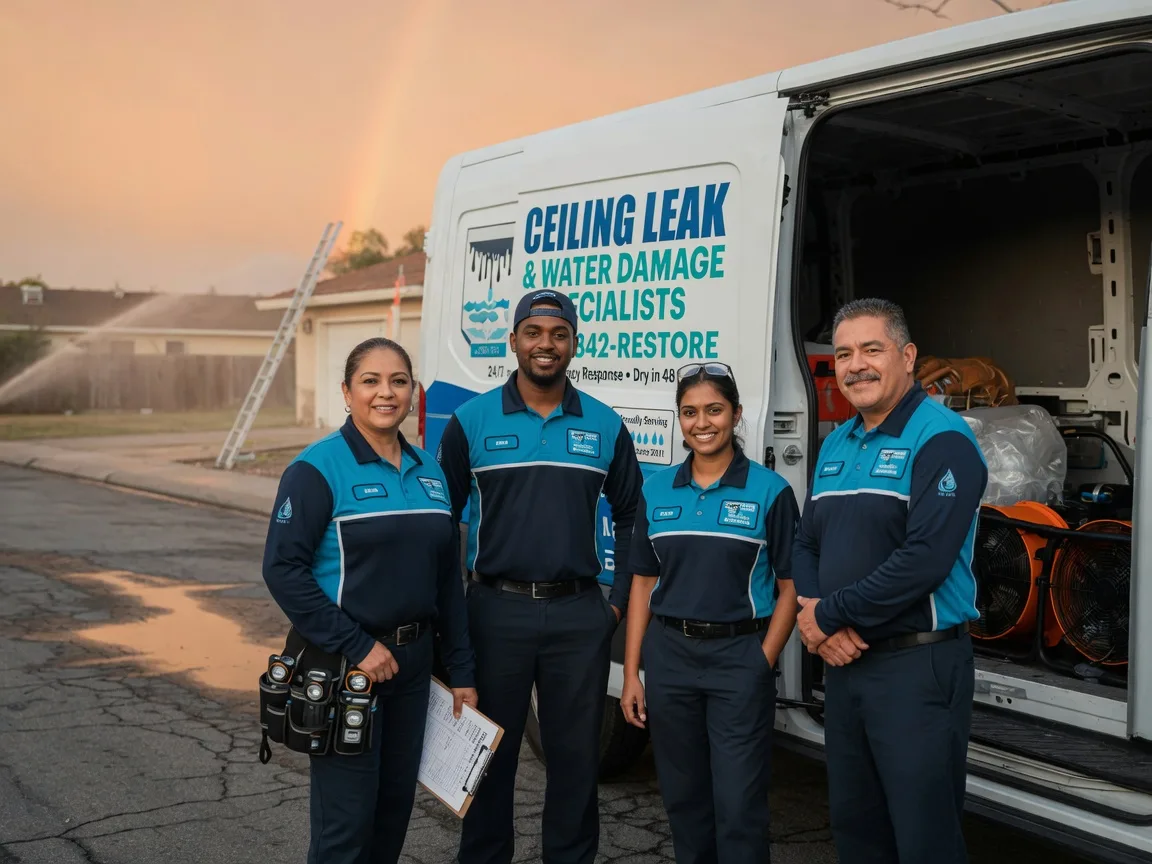 Ceiling Leak Cleanup company in Norwich, CT
