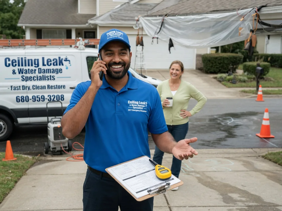Ceiling Leak Cleanup Norwich, CT FAQs
